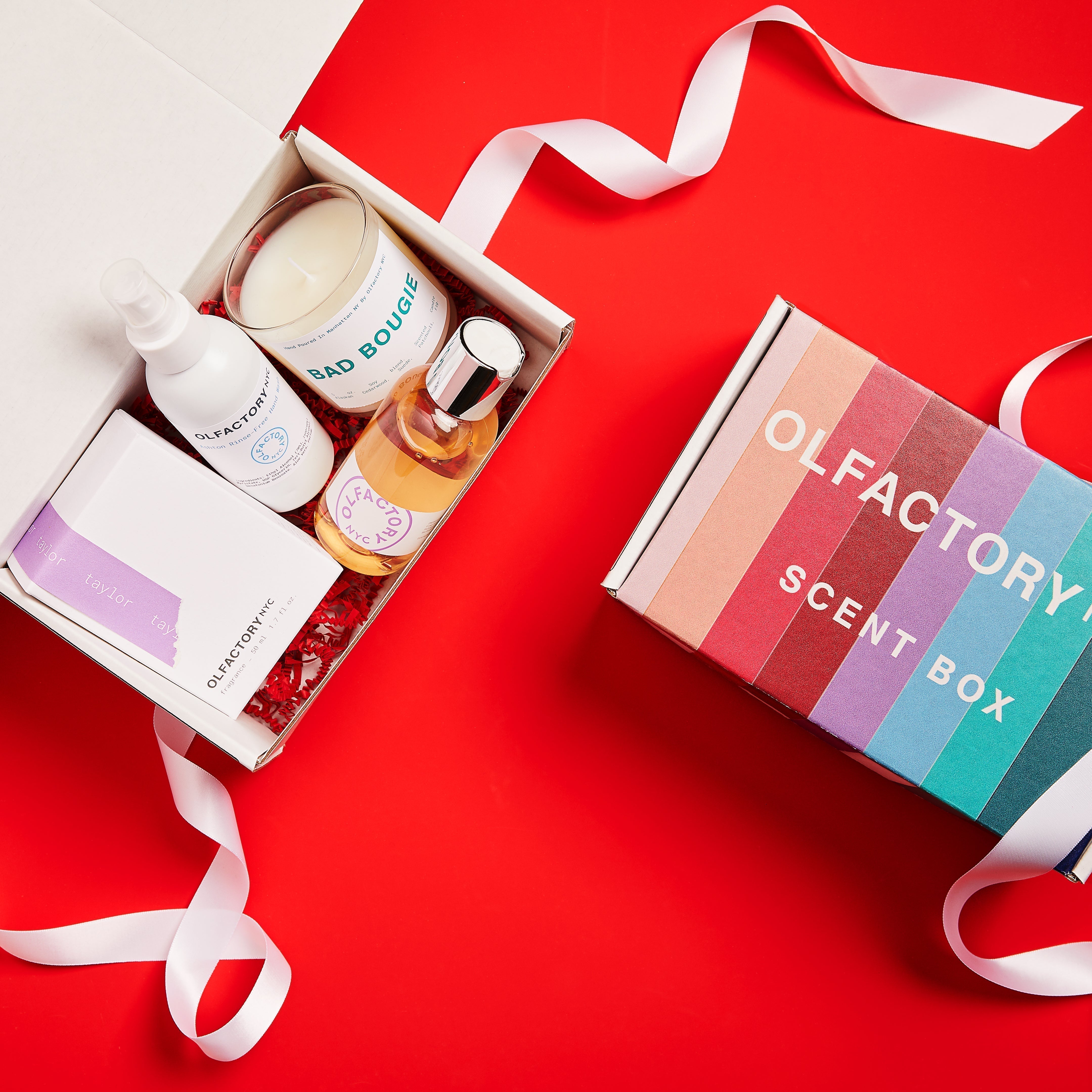 Box Fall Fragrances Olfactory NYC Custom Fragrance Gift Boxes