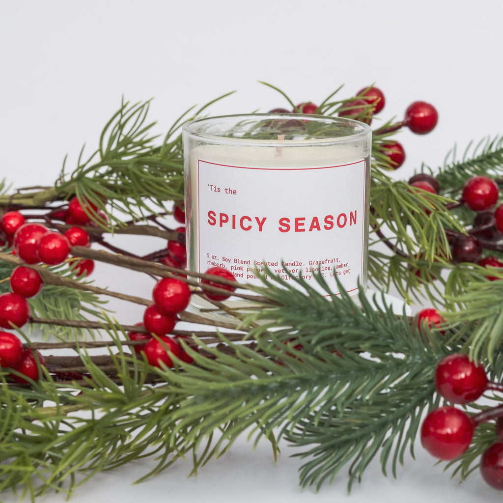 Tis the Spicy Season Soy Blende Candle