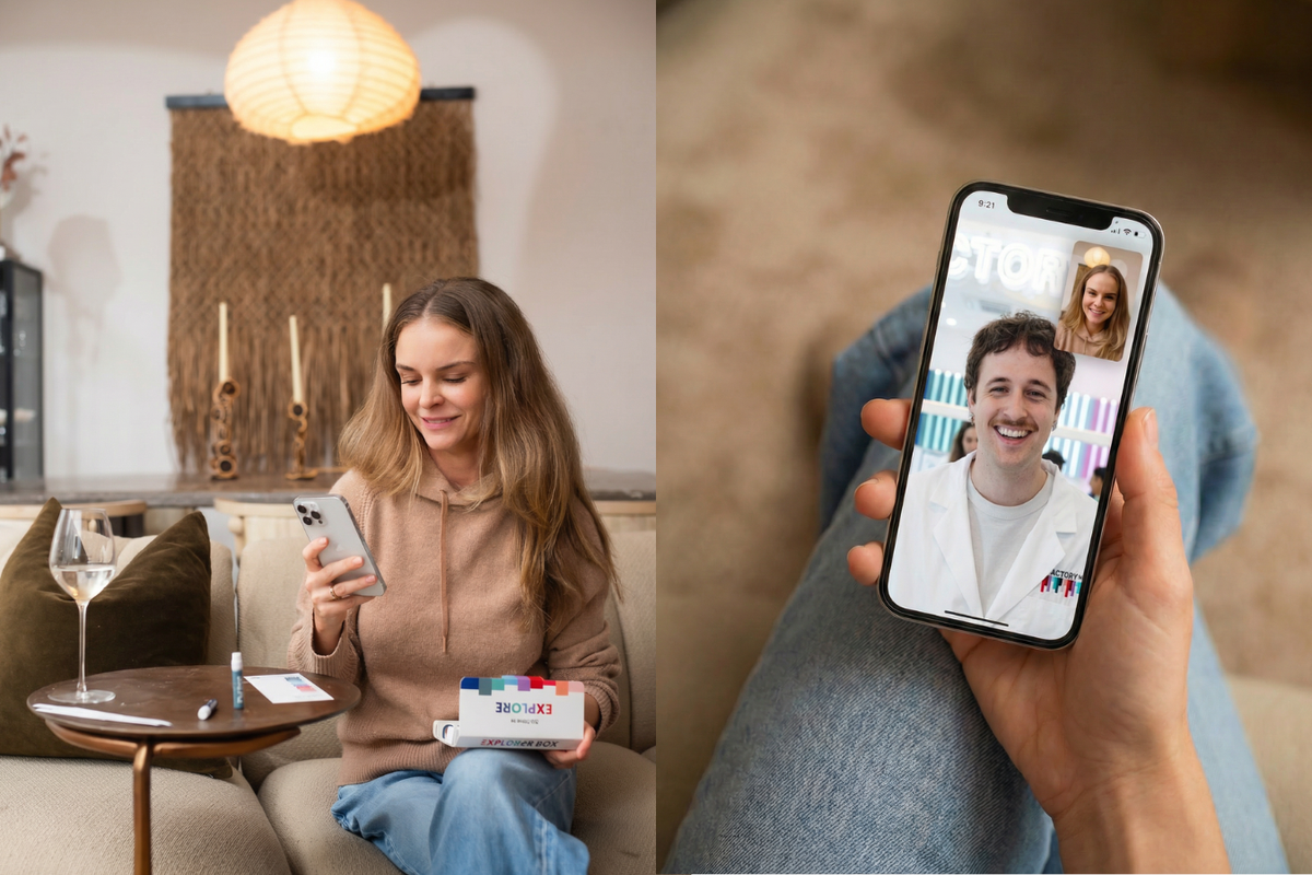 At Home Scent Customization Experience: Concierge